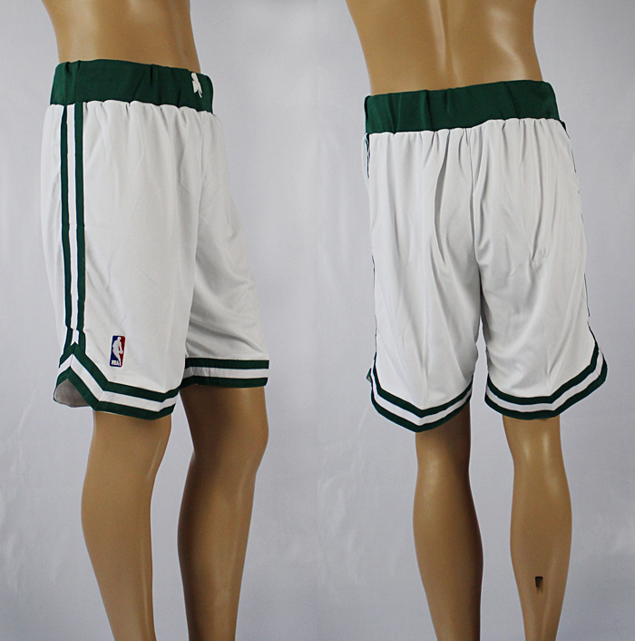  NBA Boston Celtics New Revolution 30 White Shorts